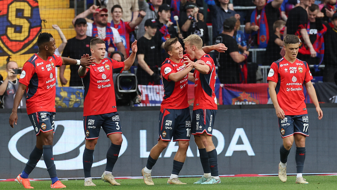 Дубль Глебова, маска Мусаева, Обляков с младенцем: ЦСКА разгромил «Рубин»