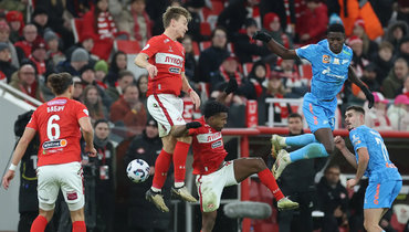 Матч чемпионата России по футболу «Спартак» — «Зенит». 16 марта 2025 года.