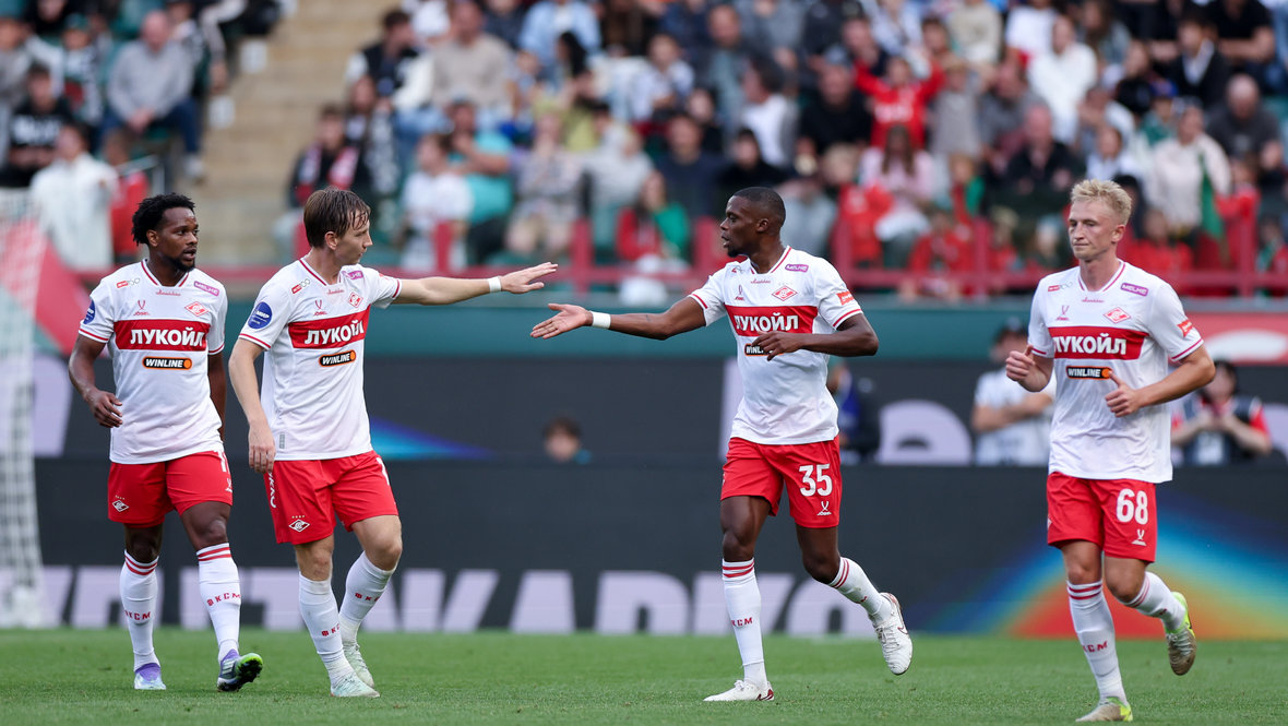 Ливай Гарсия, Наиль Умяров, Кристофер Мартинс и Руслан Литвинов.