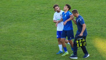 Сальто и разрыв «крестов». Барнаульский нападающий выбыл до конца сезона после празднования гола