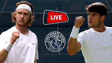 Рублев проиграл Алькарасу: Онлайн-трансляция матча