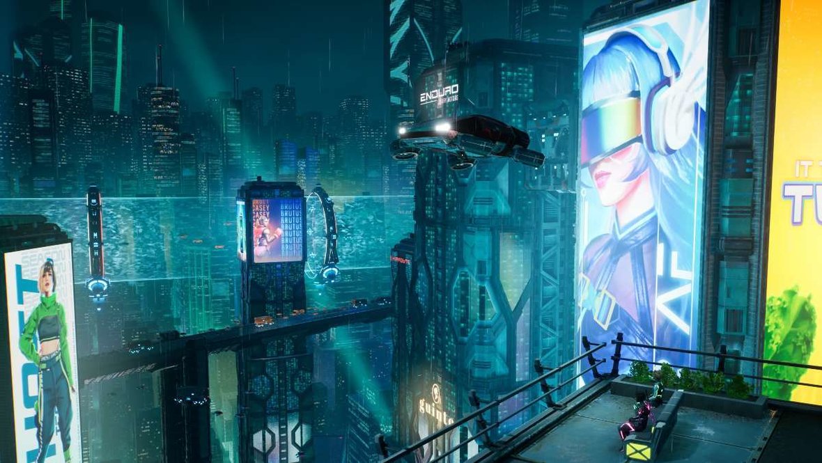 Одна из локаций Мио, которая пишет в жанре научной фантастики.