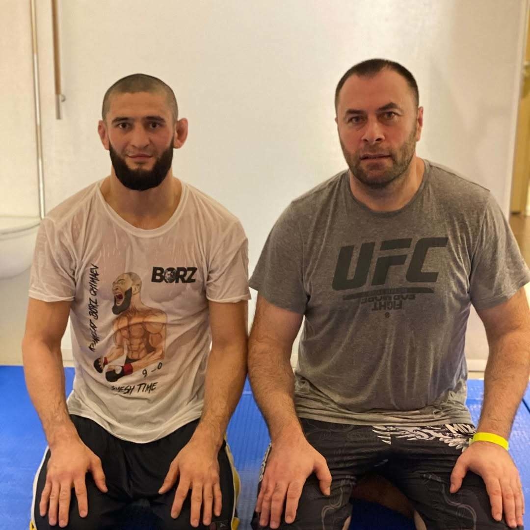 Мурад Бичуев и Хамзат Чимаев.