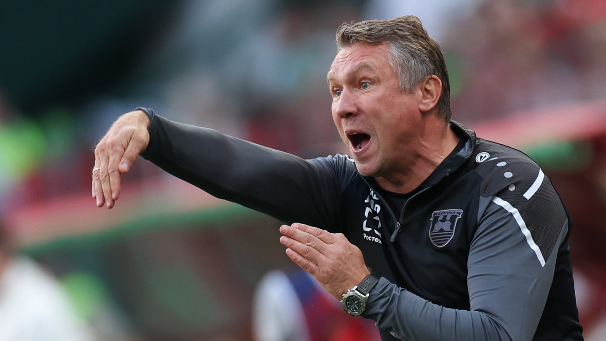 Главный тренер «Балтики» Андрей Талалаев.