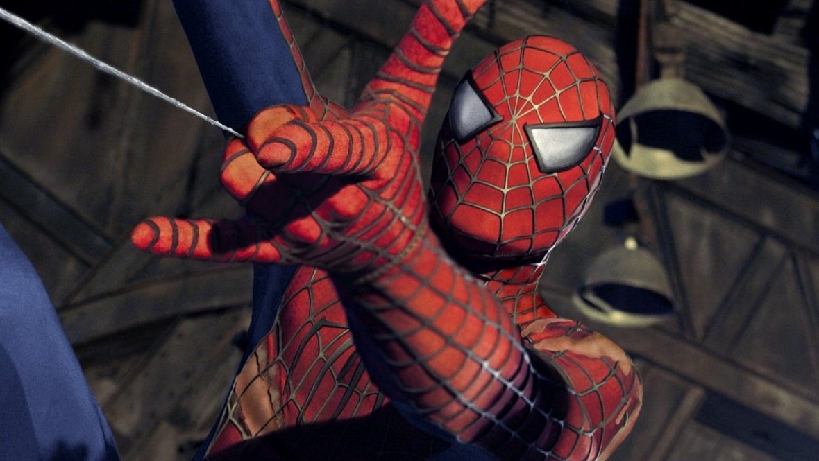 Кадр из фильма «Человек-паук 2», реж. Сэм Рэйми, Columbia Pictures, Marvel Enterprises, Laura Ziskin Productions