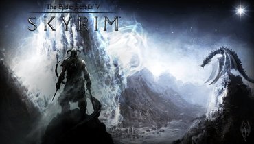 Постер с The Elder Scrolls V: Skyrim.