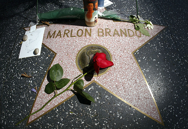 Чем известен Марлон Брандо. Звезда Марлона Брандо на Аллее звезд.