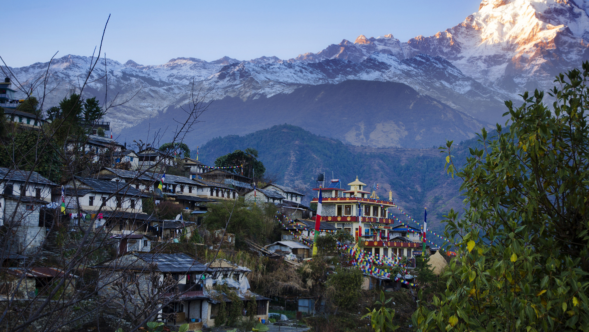 Деревня Гандрук