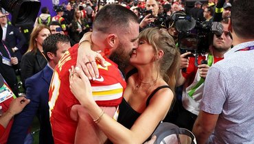 Тейлор Свифт и Трэвис Келси.