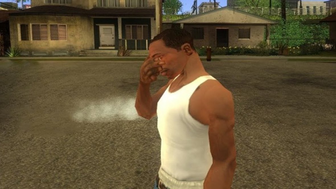 Карл Джонсон из Grand Theft Auto San Andreas.