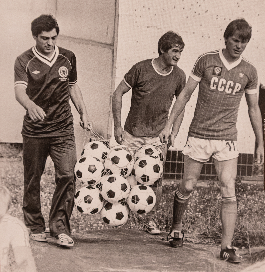 Хорен Оганесян, Евгений Маликов, Олег Блохин.