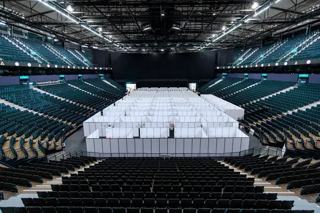 Barclays Arena в Гамбурге.