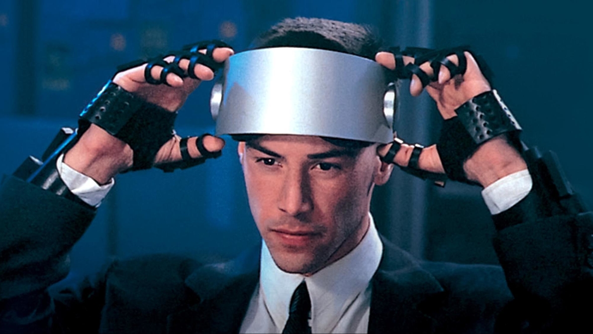 Кадр из фильма «Джонни Мнемоник», реж. Р. Лонго, Johnny Mnemonic Productions