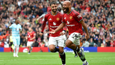 «Манчестер Юнайтед» обыграл «Бернли» благодаря голу Фернандеша с пенальти на 90+7-й минуте