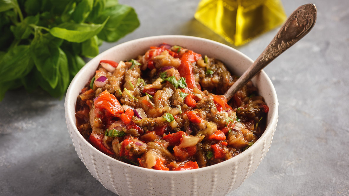 Лечо из баклажанов