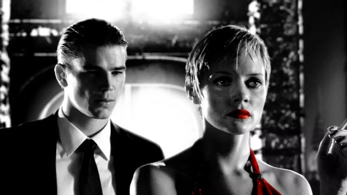 Кадр из фильма «Город грехов», реж. Фрэнк Миллер, Квентин Тарантино, Роберт Родригес, Miramax Films