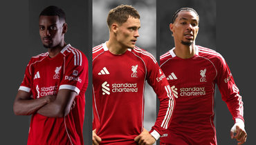 Александер Исак, Флориан Вирц и Уго Экитике.