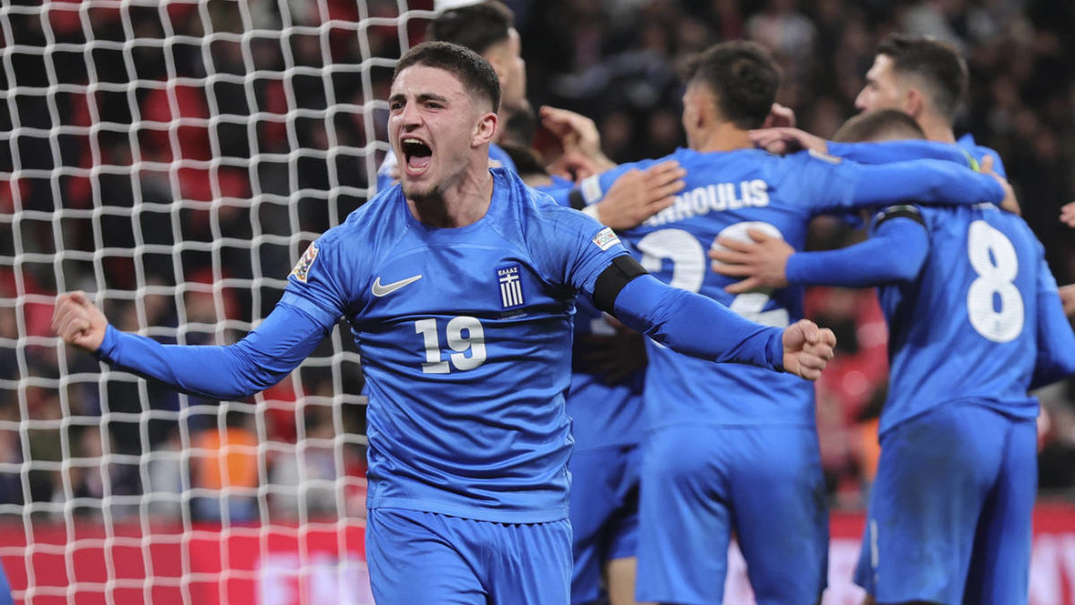 Сборная Греции.