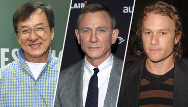 Джеки Чан, Дэниэл Крэйг, Хит Леджер.