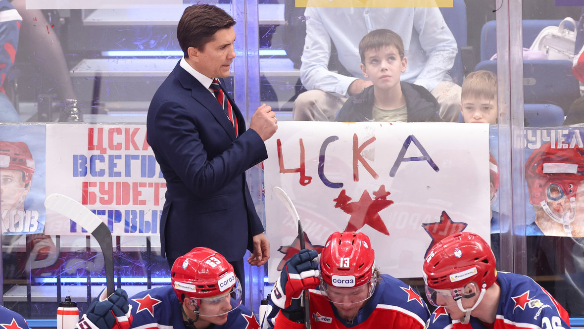 Первая победа Никитина после возвращения: кадры дерби ЦСКА — «Динамо»