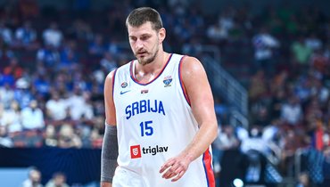 6 сентября. Никола Йокич в матче против сборной Финляндии (86:92).