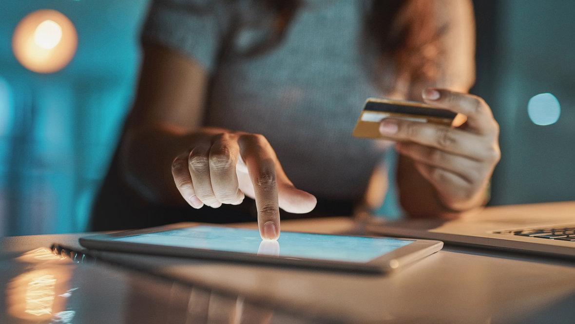 Онлайн-шоппинг ночью