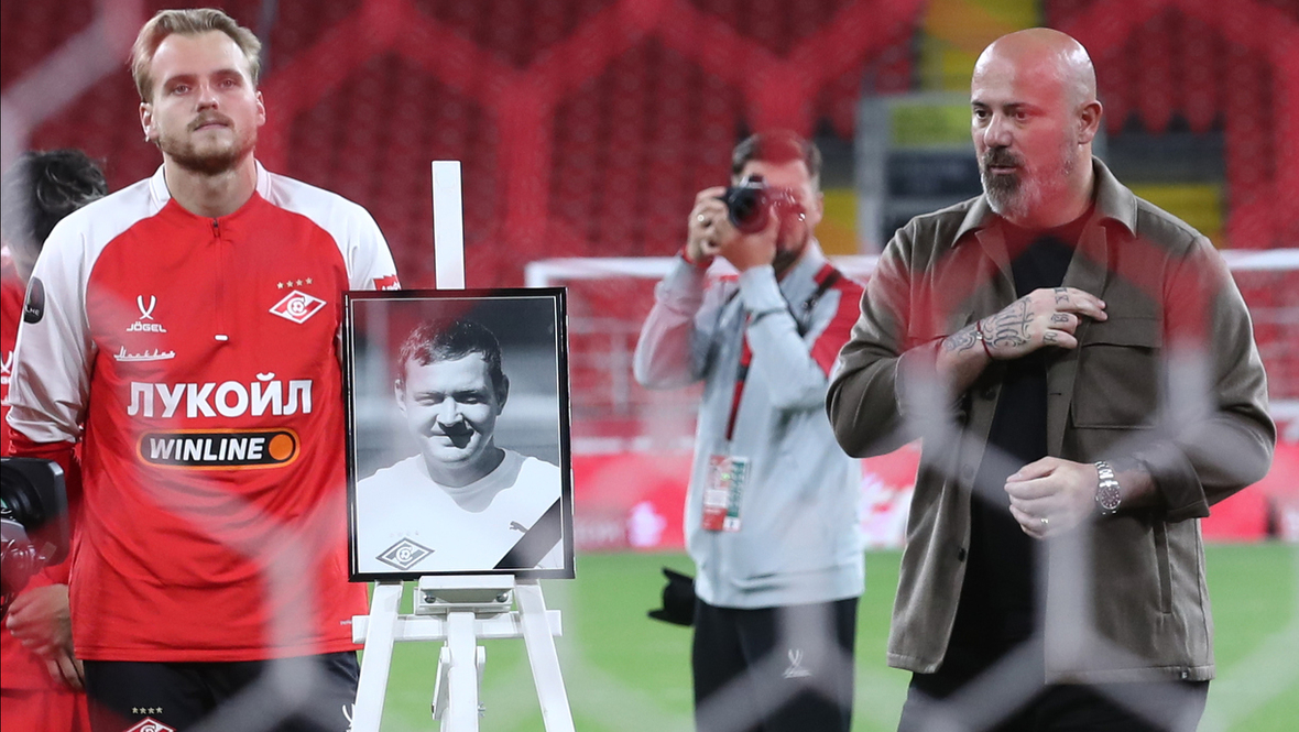 «Спартак» разгромил «Витебск» в матче памяти своего фотографа