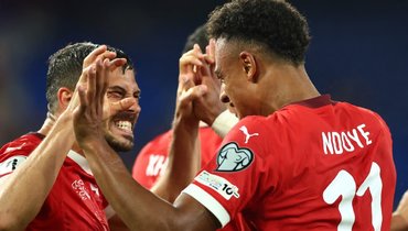 Сборная Швейцарии забила три безответных мяча Словении в матче квалификации чемпионата мира-2026