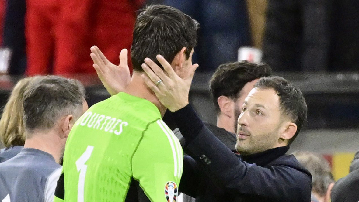 Тибо Куртуа и Доменико Тедеско.