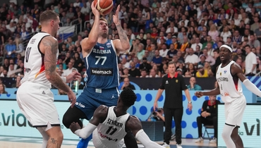 Германия обыграла Словению в четвертьфинале Евробаскета, Дончич набрал 39 очков