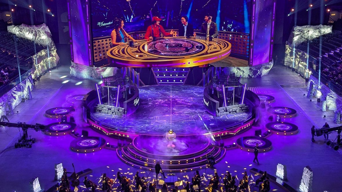 Церемония открытия The International 2025.