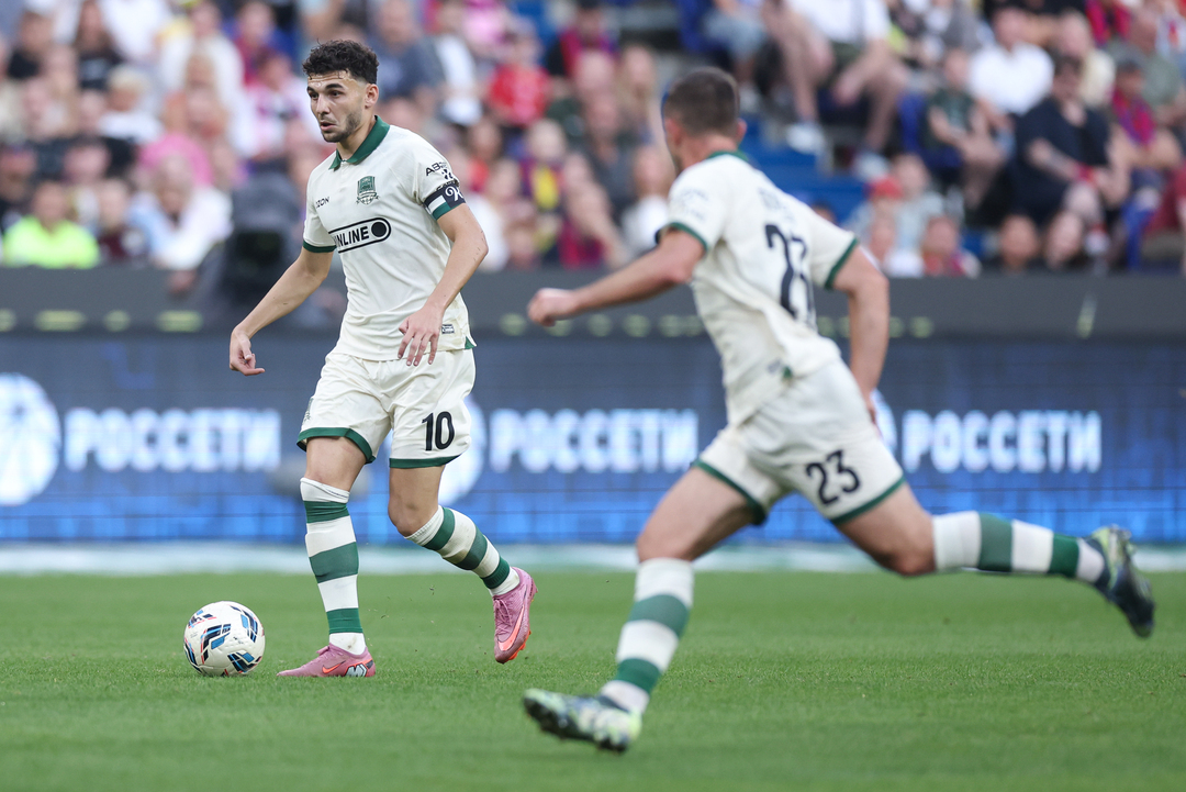 Полузащитник «Краснодара» Эдуард Сперцян.