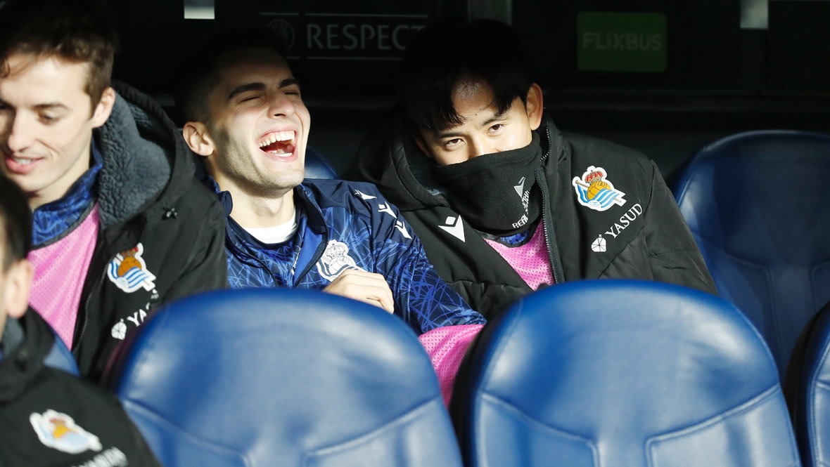 Арсен Захарян и Такефуса Кубо («Реал Сосьедад»).