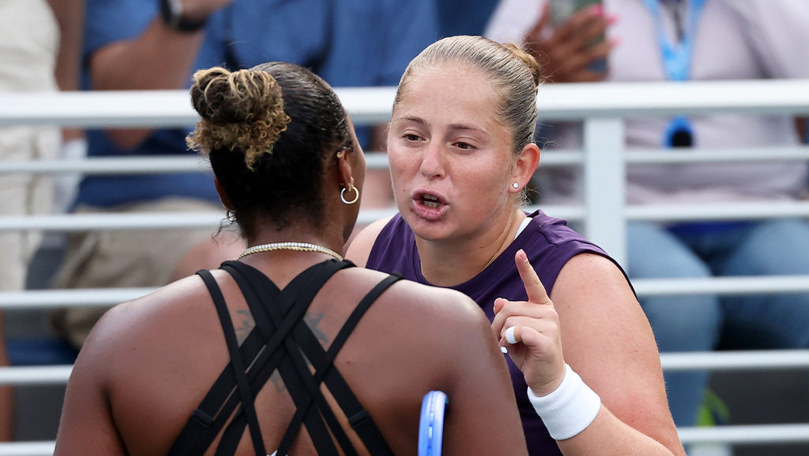 Тейлор Таунсенд и Елена Остапенко.