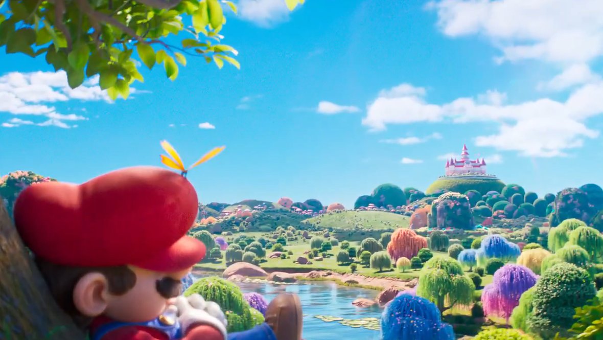 Кадр из мультфильма The Super Mario Galaxy Movie, реж. Аарон Хорват, Майкл Еленич, Universal Pictures, Fuji Television Network (Fuji TV), Dentsu