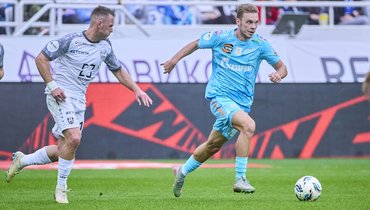 «Балтика» сыграла вничью с «Зенитом» в 8-м туре РПЛ.