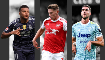 Килиан Мбаппе, Виктор Дьекереш, Душан Влахович.