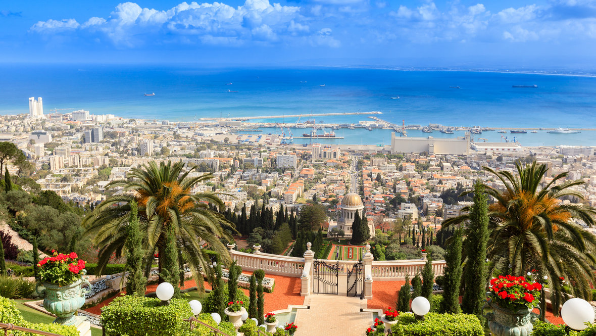 Хайфе, Израиль. Израиль