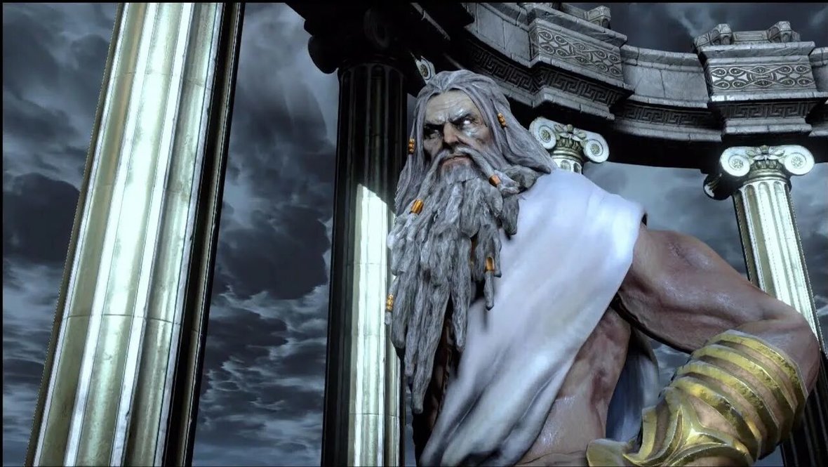 Зевс из God of War.