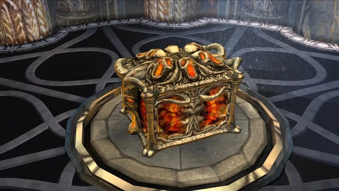 Ящик Пандоры, который необходимо отыскать Кратосу в God of War 3.