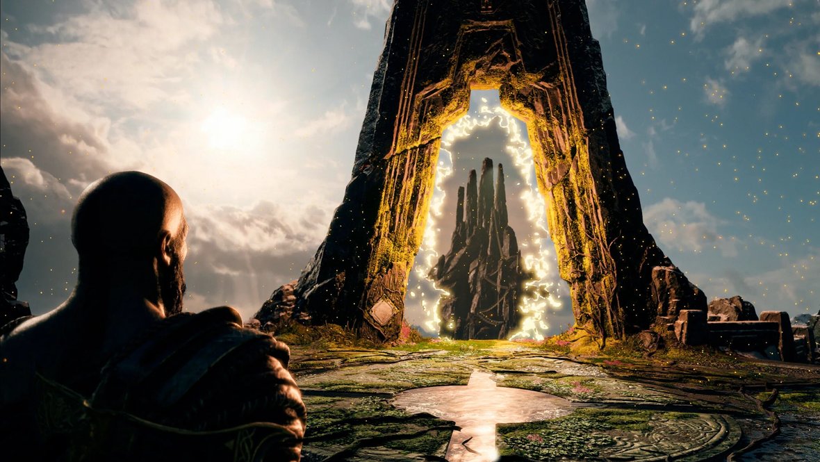 Портал в Йотунхейм из God of War.