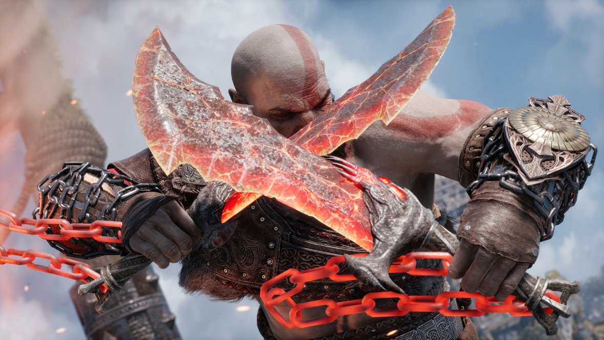 Клинки Кратоса из God of War.