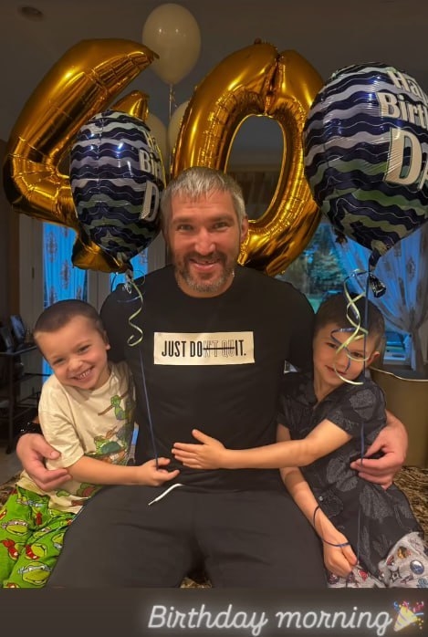 Александр Овечкин отмечает день рождения.