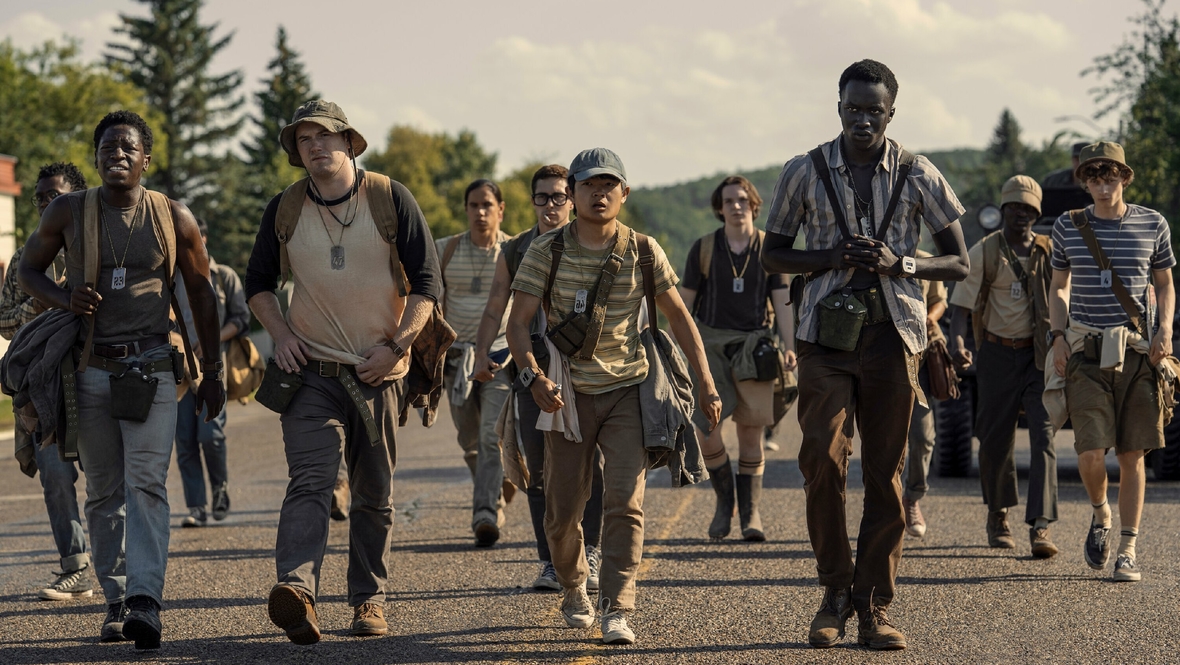 Кадр из фильма «Долгая прогулка», реж. Фрэнсис Лоуренс, Lionsgate