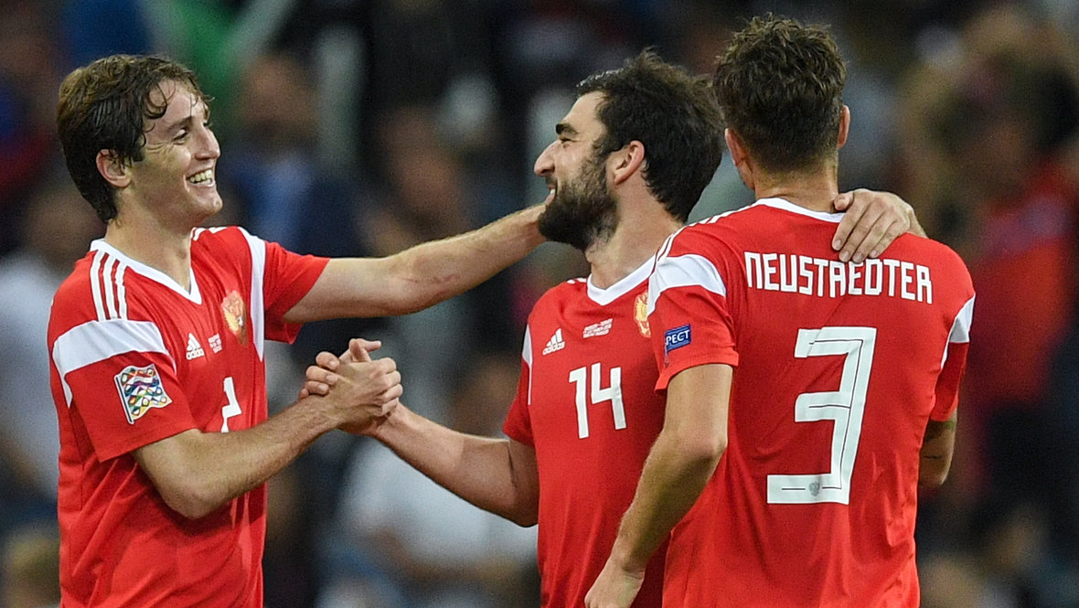 Марио Фернандес, Георгий Джикия и Роман Нойштедтер.