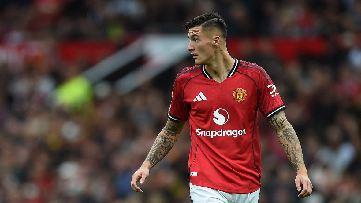 Нападающий «Манчестер Юнайтед» Беньямин Шешко.