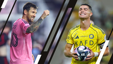 Месси и Роналду оформили по дублю: Лео возглавил список лучших бомбардиров МЛС, а Роналду довел счет голов до 945