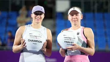 Ига Свентек и Екатерина Александрова.