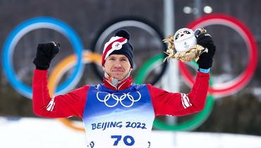 Александр Большунов.