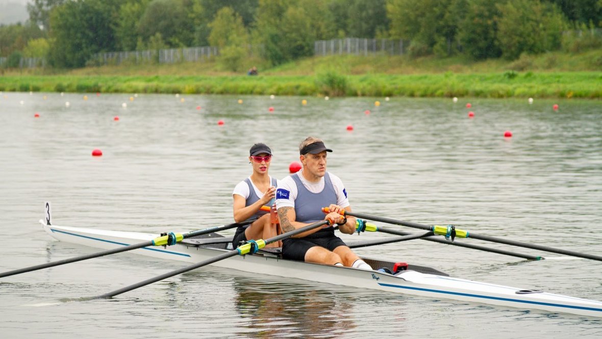 Анна Пискунова и Антон Воронов.